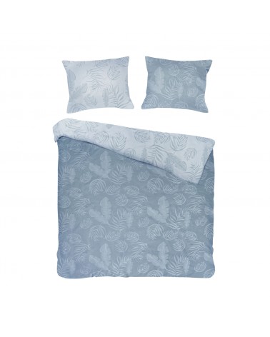 Pościel bawełna 160x200 + 2x70x80 Bahama Blue Jaquard Darymex