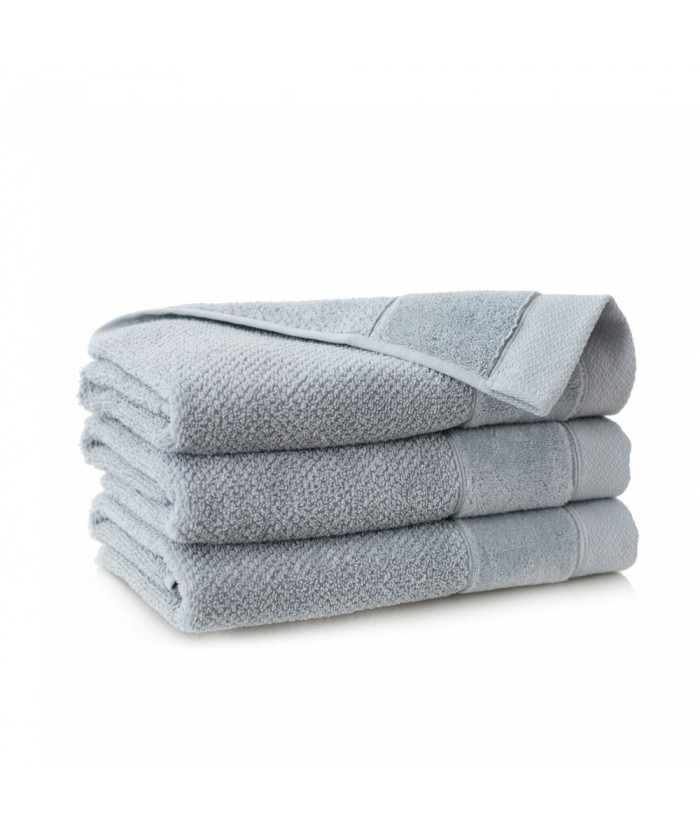 Ręcznik Zwoltex Smooth bawełna 30x50 jasnografitowy