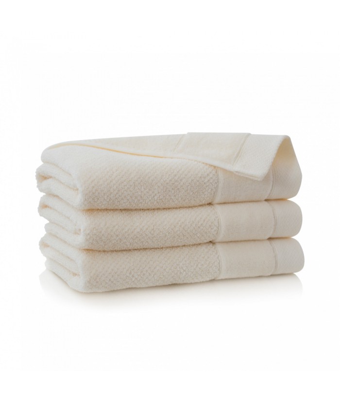 Ręcznik Zwoltex Smooth bawełna 30x50 ecru
