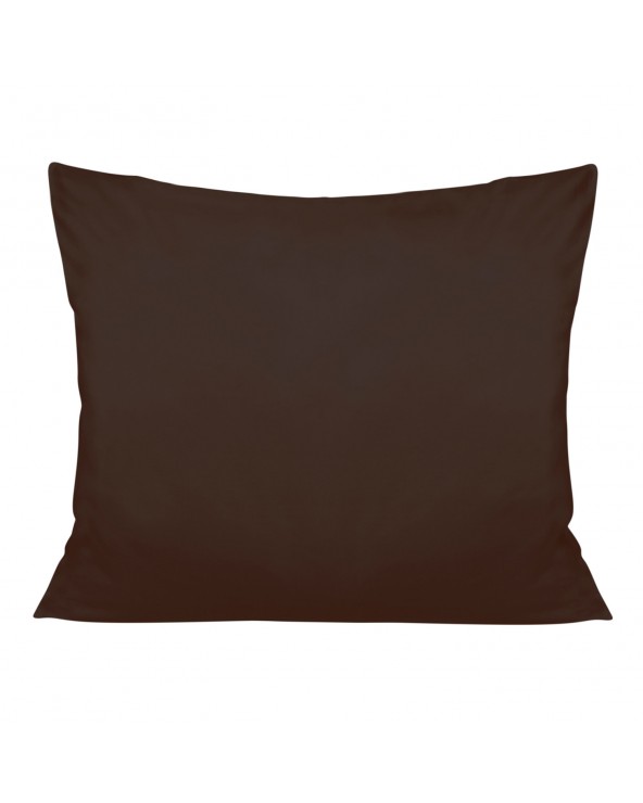 Poszewka satyna bawełniana 50x70 brąz Darymex