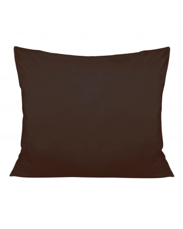 Poszewka satyna bawełniana 50x70 brąz Darymex