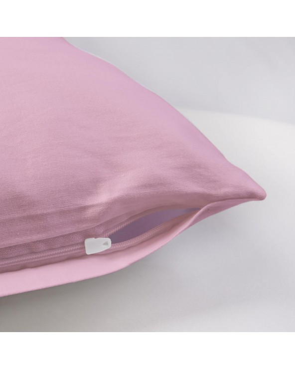 Poszewka satyna bawełniana 50x70 wrzos Darymex