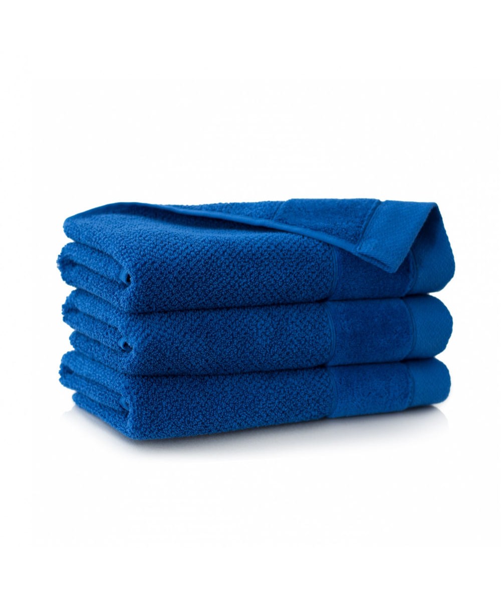 Ręcznik Zwoltex Smooth bawełna 30x50 chabrowy