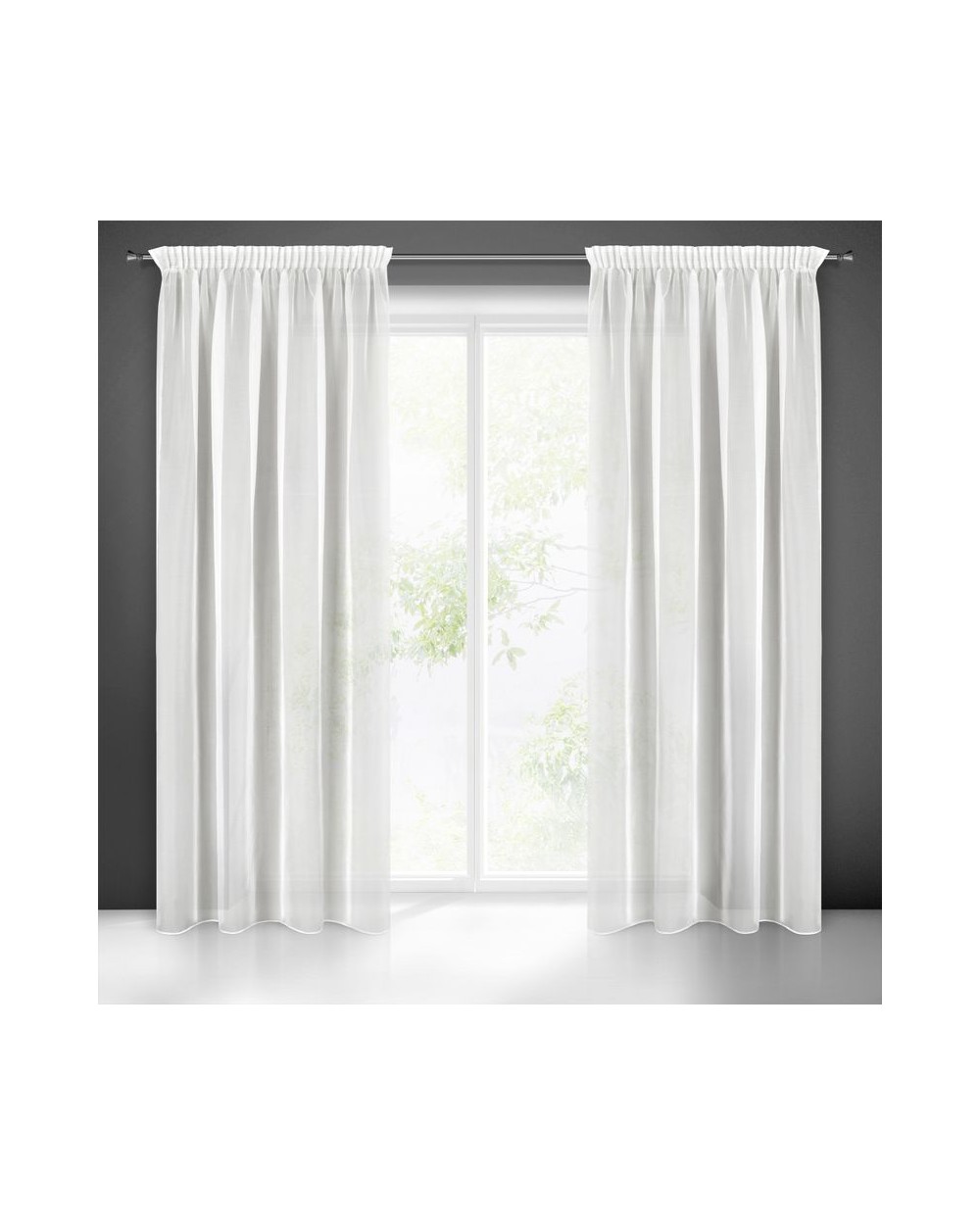 Firana 140x300 Lucy kremowa Eurofirany