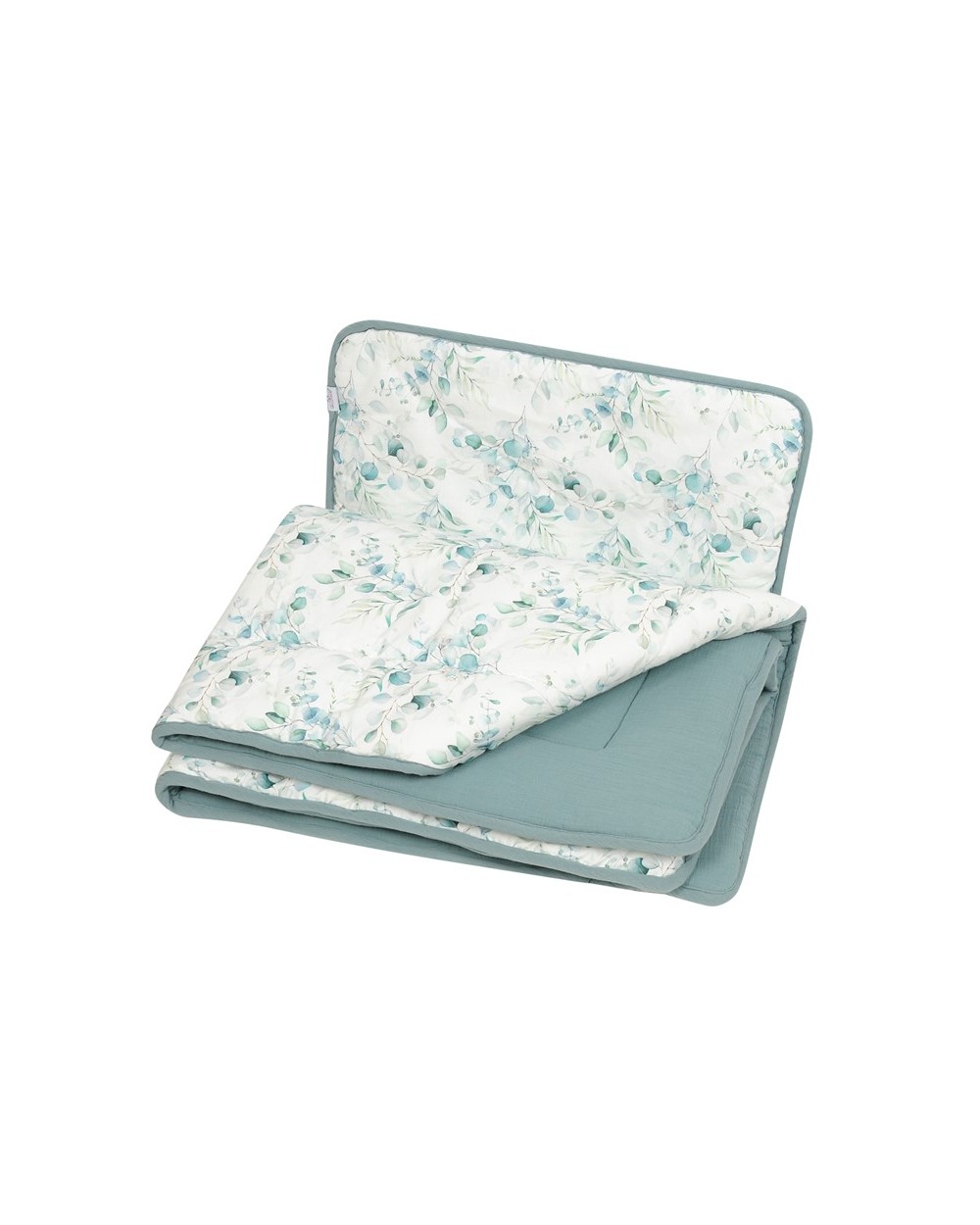 Komplet muślinowy 100x135 + 40x60 miętowy/łapacz snów z wypełnieniem BabyMatex