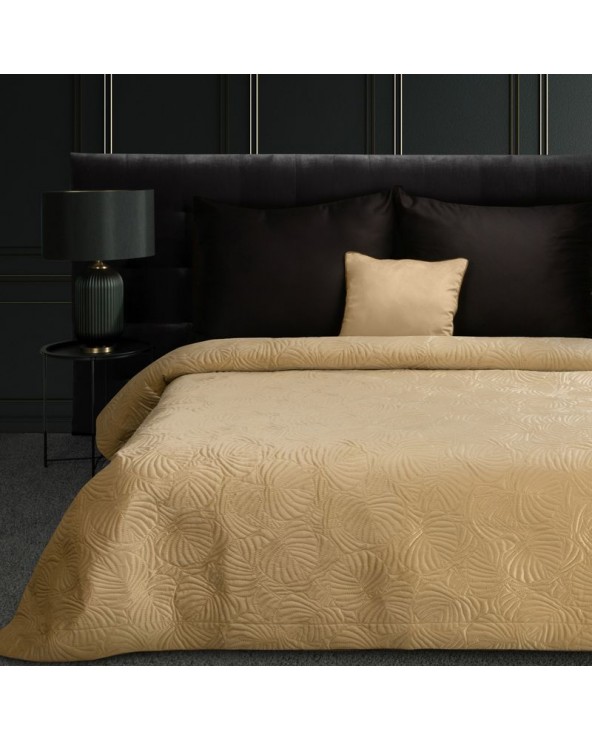 Narzuta velvet 220x240 Lili 4 beżowa Eurofirany