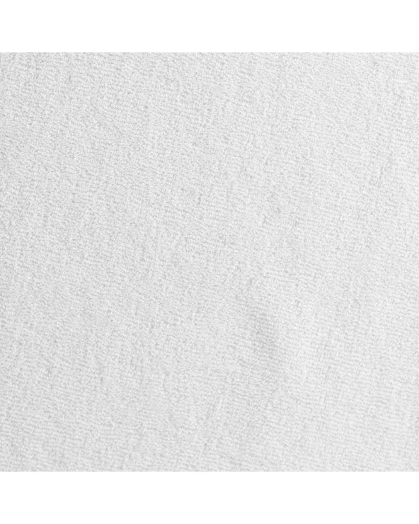 Prześcieradło bawełna frotte 180x200x20 z gumką białe Eurofirany