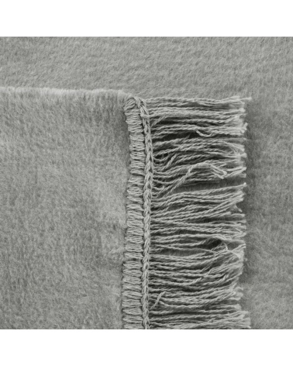 Koc bawełniany 150x200 srebrny Eurofirany