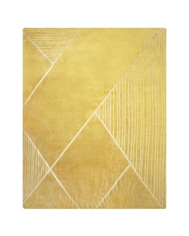 Koc pluszowy 150x200 Ginko 3 miodowy Eurofirany