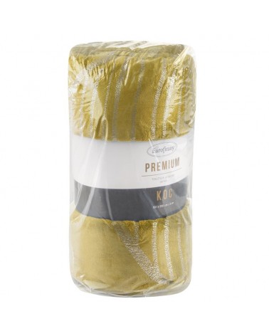 Koc pluszowy 150x200 Ginko 3 miodowy Eurofirany