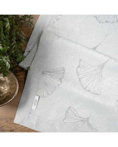 Bieżnik plamoodporny 40x140 Doris srebrny Eurofirany