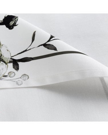 Obrus bawełniany 85x85 Natu 4 biały/zielony Eurofirany