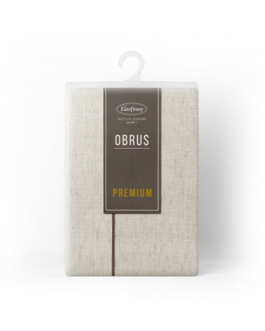 Obrus 145x240 Natu 9 naturalny/brązowy Eurofirany