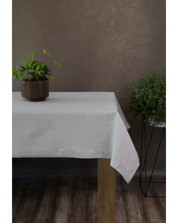 Obrus 145x400 Stella 2 srebrny Eurofirany