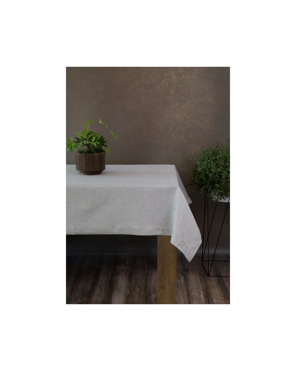 Obrus 145x400 Stella 2 srebrny Eurofirany