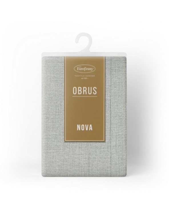 Obrus 145x400 Stella 2 srebrny Eurofirany