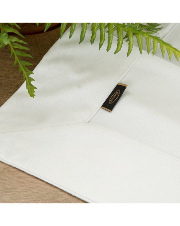 Obrus 145x350 Velvet biały Eurofirany 