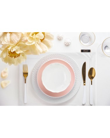 Obrus 145x350 Velvet biały Eurofirany 