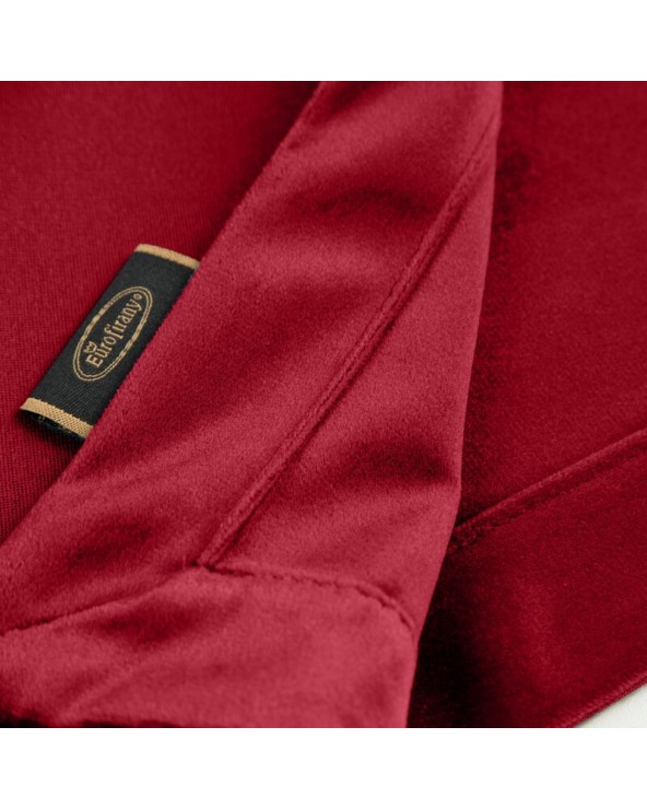 Obrus 145x300 Velvet bordowy Eurofirany