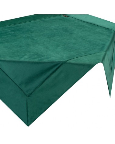 Obrus 85x85 Velvet ciemnozielony Eurofirany 