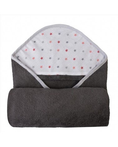 Okrycie kąpielowe bawełniane 100x100 Maxi Print 44A BabyMatex