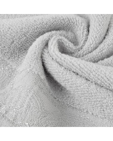 Ręcznik bawełna 30x50 Agis 03 stalowy Eurofirany