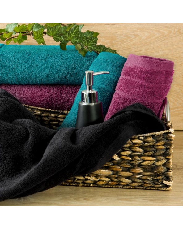 Ręcznik bawełna 30x50 Damla 17 amarantowy Eurofirany 
