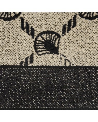 Ręcznik bawełna 70x140 Dorian czarny/grafitowy Eurofirany