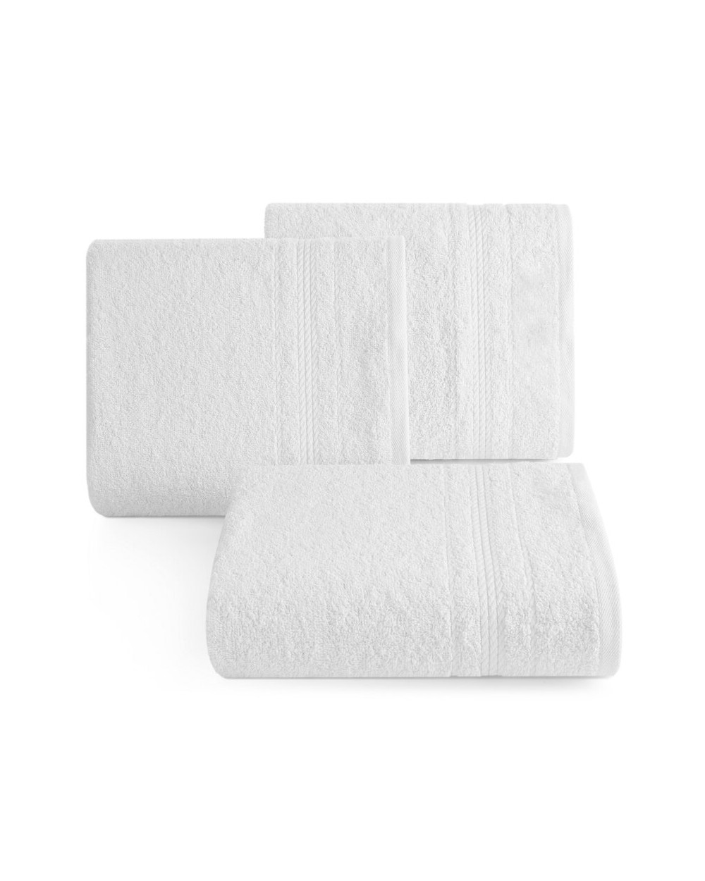 Ręcznik bawełna 30x50 Elma 01 biały Eurofirany