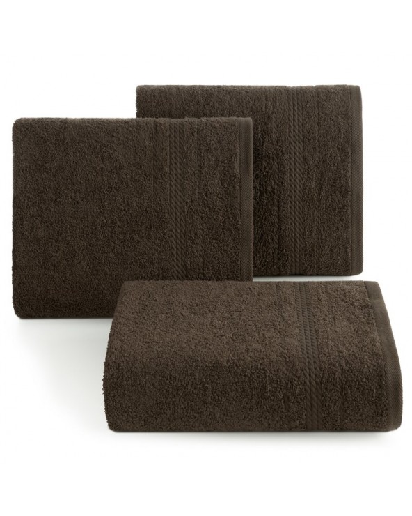 Ręcznik bawełna 30x50 Elma 09 brązowy Eurofirany