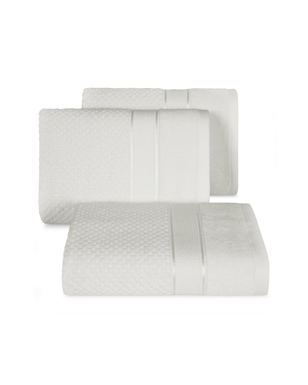 Ręcznik bawełna 50x90 Jessi 01 biały Eurofirany