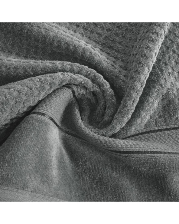 Ręcznik bawełna 50x90 Jessi 05 stalowy Eurofirany