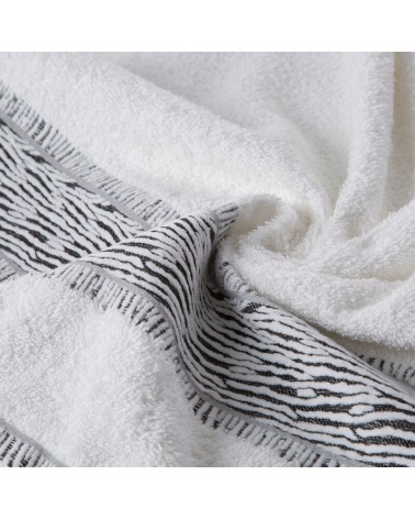 Ręcznik bawełna 70x140 Nikola 01 biały Eurofirany