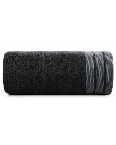 Ręcznik bawełna 70x140 Pati 08 czarny Eurofirany