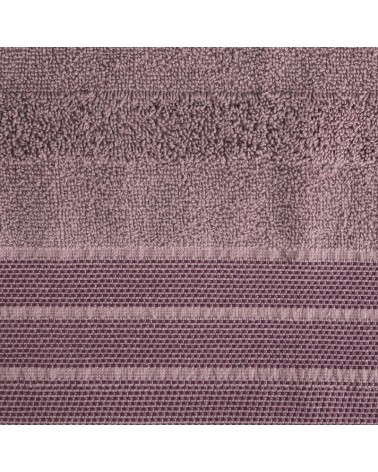 Ręcznik bawełna 50x90 Pati 10 ciemnoliliowy Eurofirany