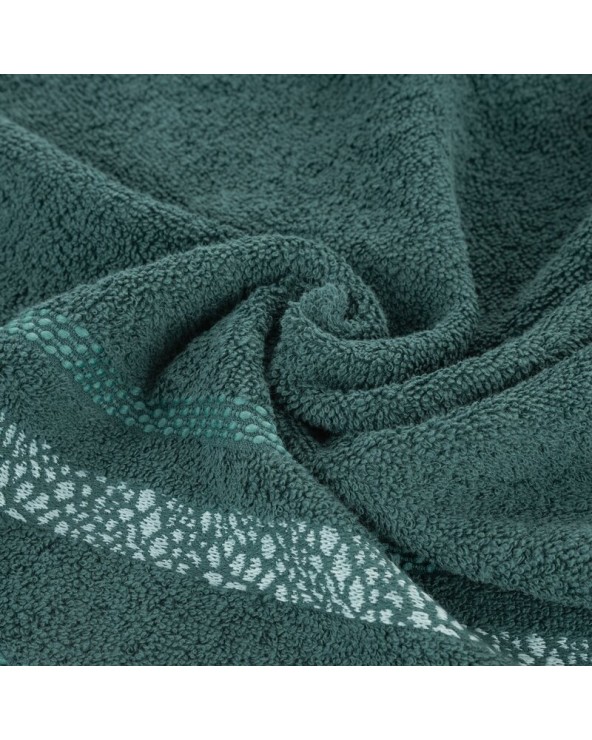 Ręcznik bawełna 30x50 Tessa 06 ciemnozielony Eurofirany