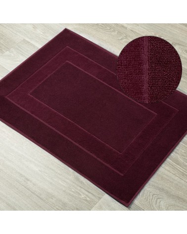 Dywanik łazienkowy bawełna 60x90 Lucy 01 bordowy Eurofirany
