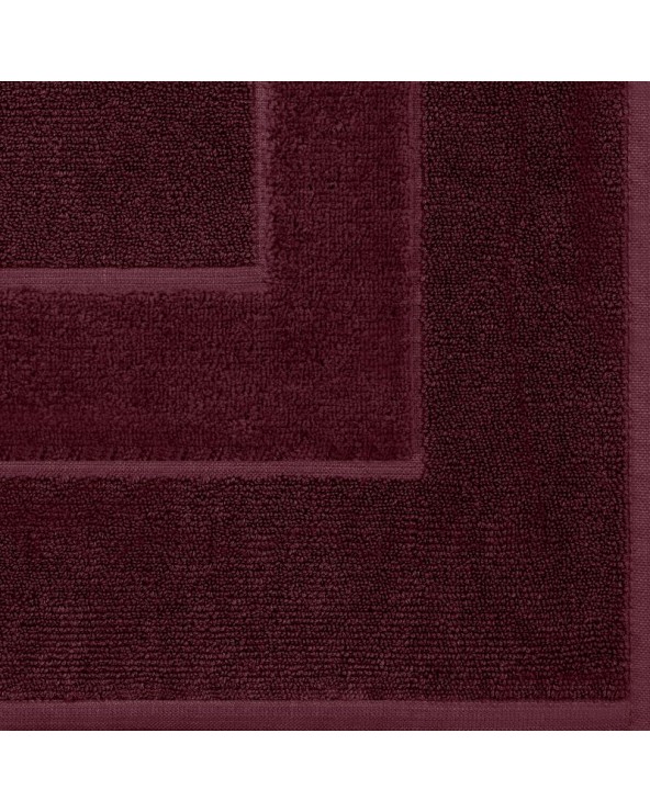 Dywanik łazienkowy bawełna 60x90 Lucy 01 bordowy Eurofirany