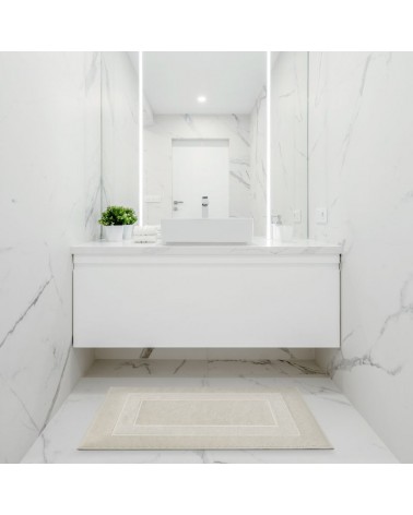 Dywanik łazienkowy bawełna 60x90 Lucy 01 bordowy Eurofirany