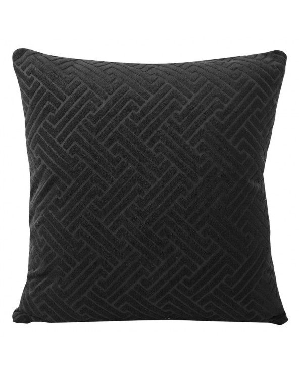 Poszewka velvet 40x40 Isla czarna Eurofirany