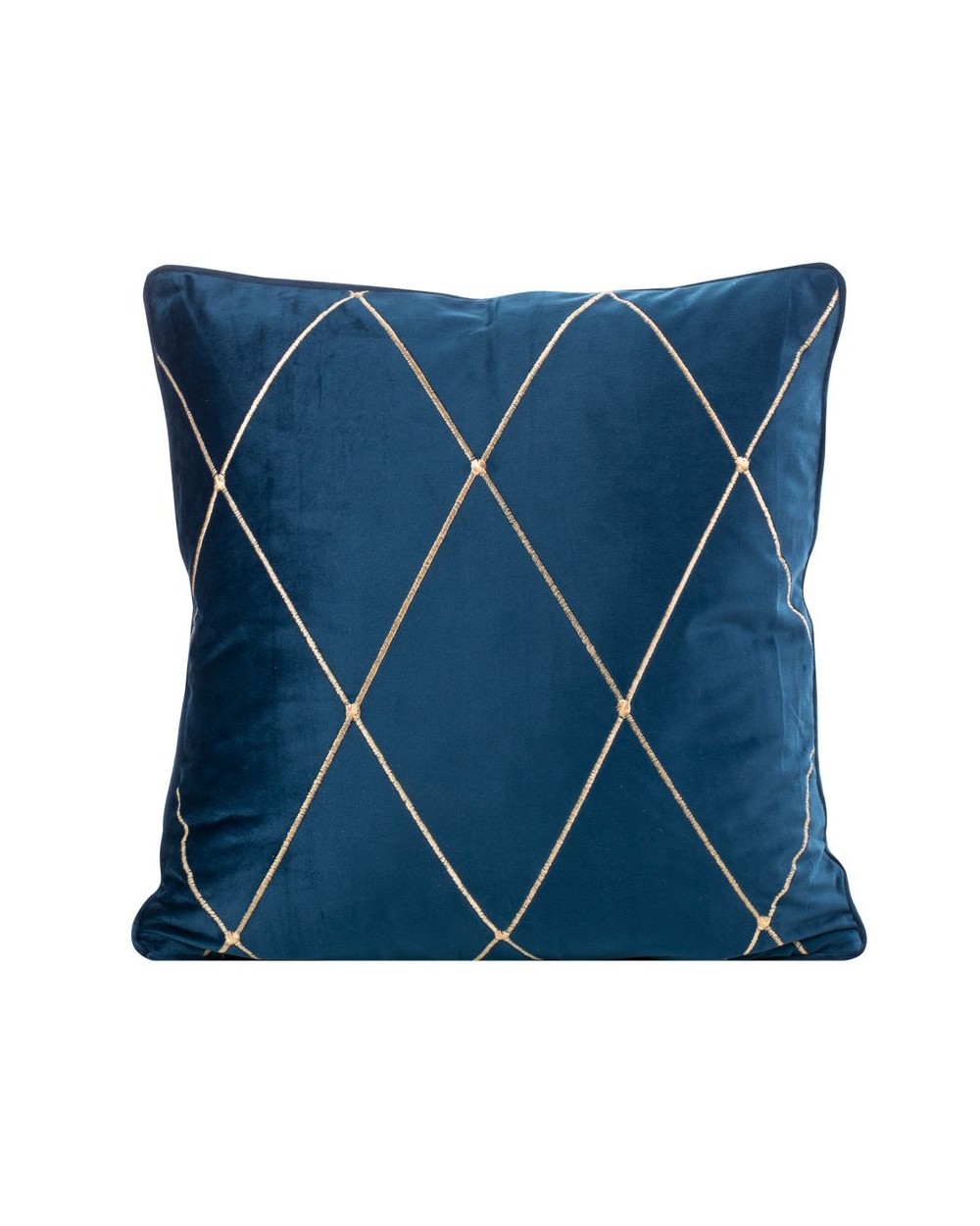 Poszewka velvet 45x45 Margo granatowa  Eurofirany 