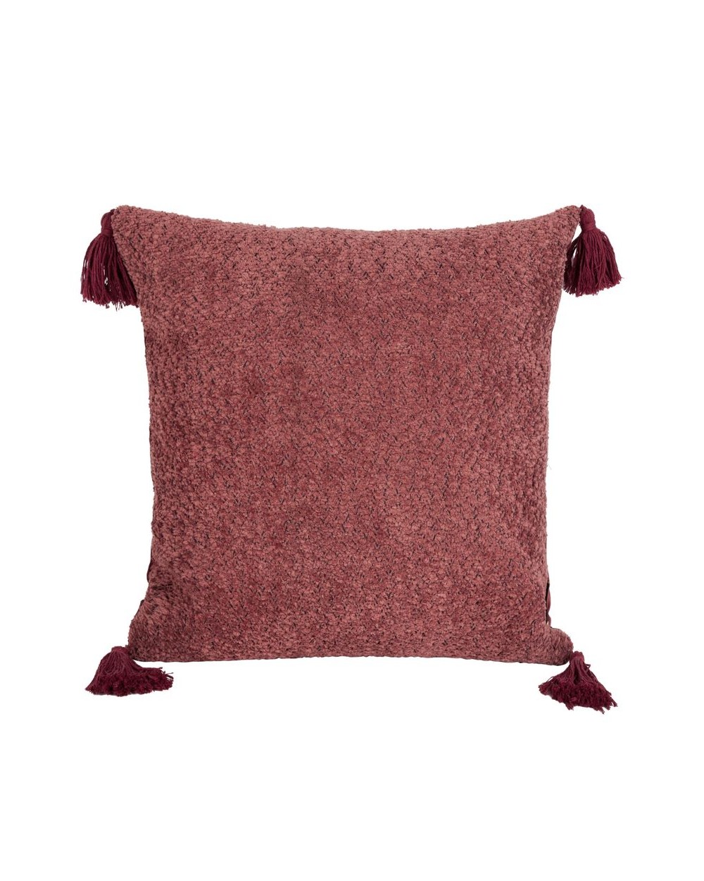 Poszewka pluszowa 45x45 Morocco 1 ceglasta Eurofirany
