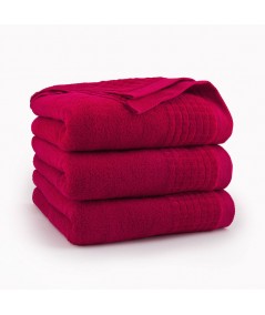 Ręcznik Zwoltex Paulo bawełna 50x90 czerwony