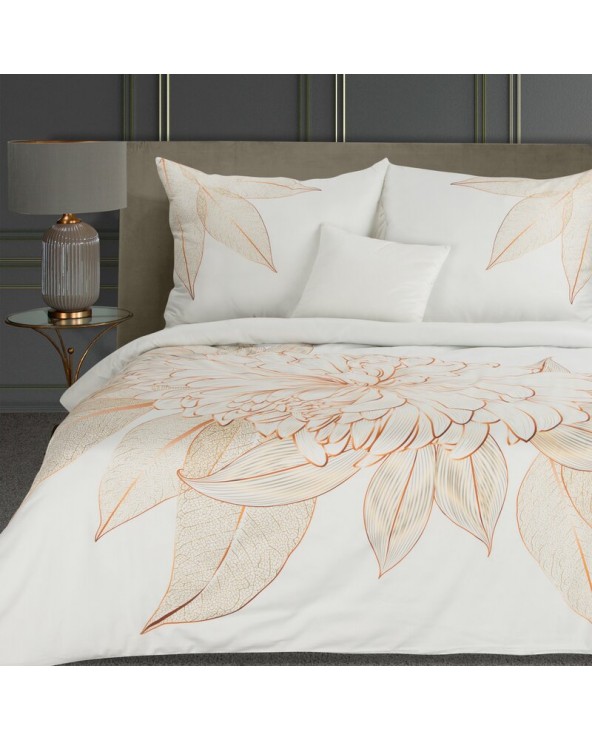 Pościel makosatyna bawełniana 160x200 + 2x70x80 Blanca 8 Eurofirany 