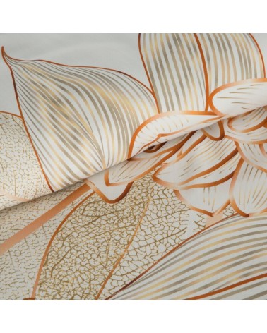 Pościel makosatyna bawełniana 160x200 + 2x70x80 Blanca 8 Eurofirany 