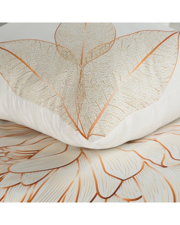 Pościel makosatyna bawełniana 160x200 + 2x70x80 Blanca 8 Eurofirany 