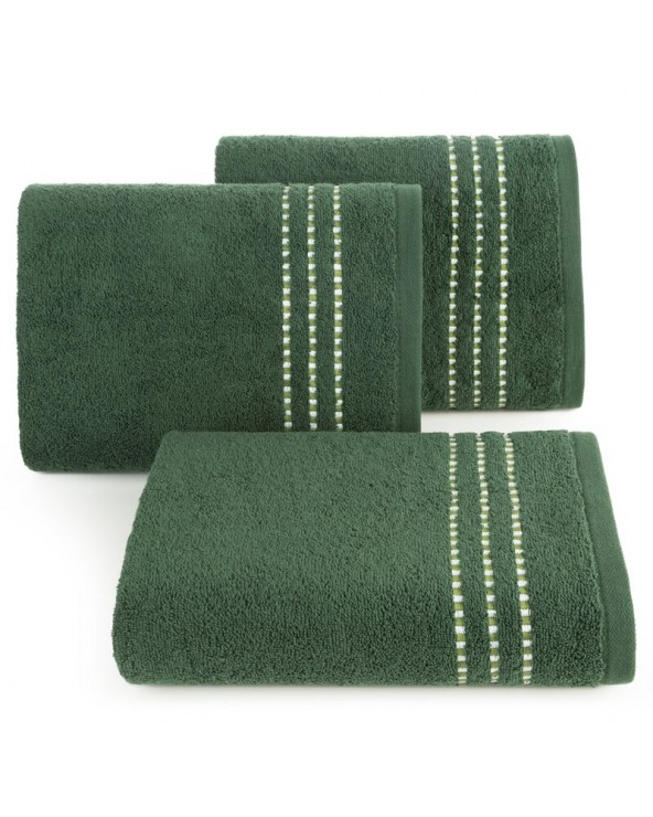 Ręcznik bawełna 50x90 Fiore 11 zielony Eurofirany