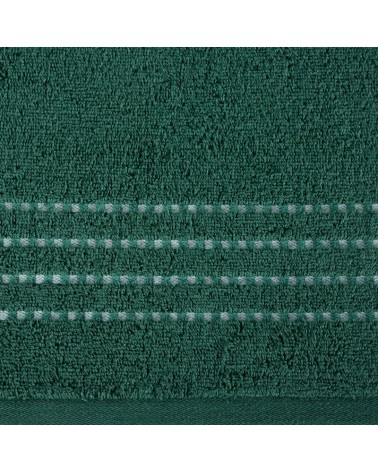 Ręcznik bawełna 70x140 Fiore 13 ciemnozielony Eurofirany