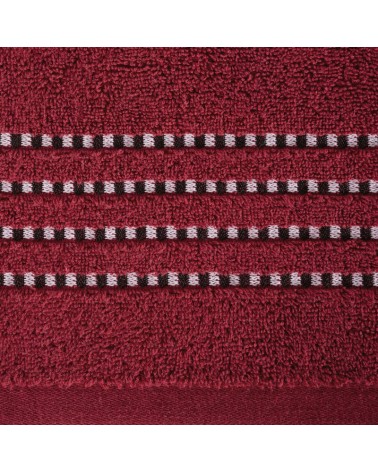 Ręcznik bawełna 50x90 Fiore 16 czerwony Eurofirany