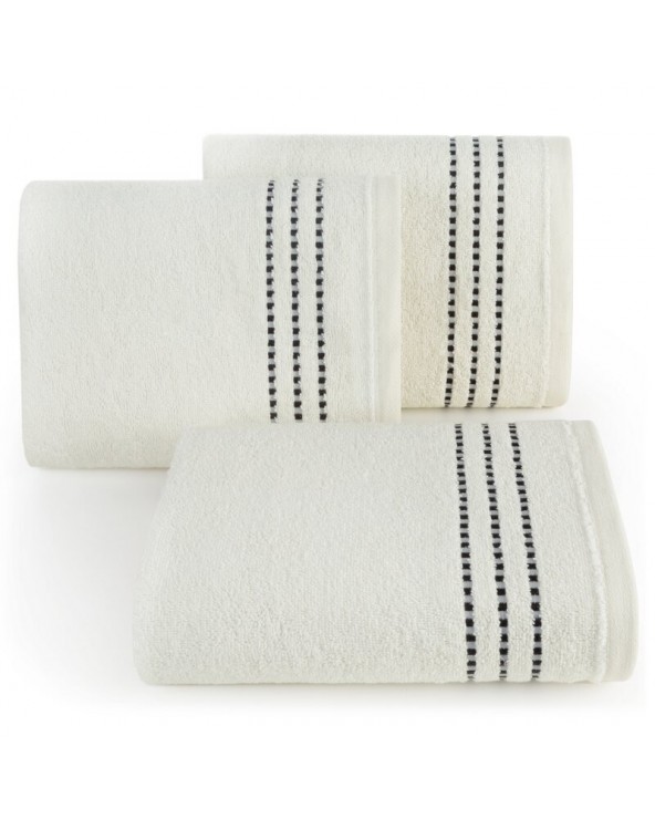 Ręcznik bawełna 70x140 Fiore 18 kremowy Eurofirany